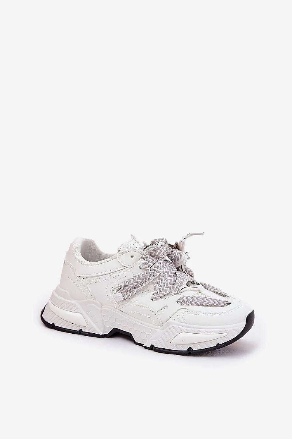 Chaussures de sport Step in style, baskets élégantes femmes cuir artificiel double lacets semelle mousse tige 7cm confort quotidien