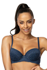 Soutien-gorge Maddie Balconnet Push-Up Dentelle Élégant Sophistiqué Bretelles Régulables Pads Amovibles Coton Polyamide Polyuréthane Polyester Tailles Disponibles Ocasions Spéciales Femmes