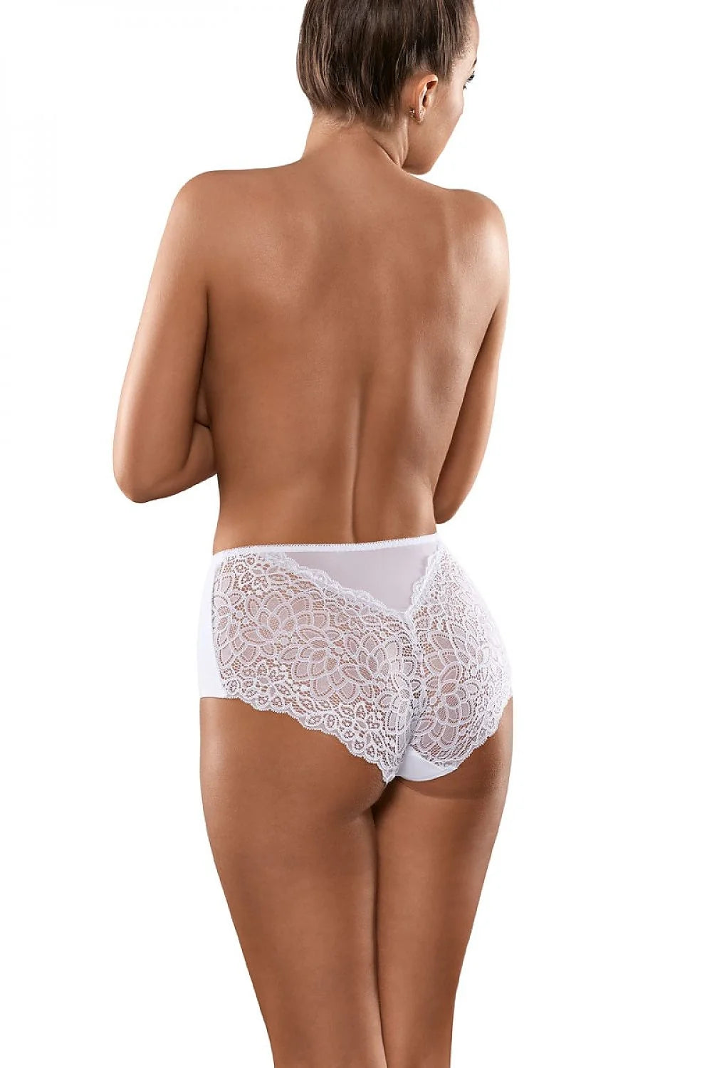 Culotte taille haute coton dentelle noire confortable invisibilité coutures plates respirant élégance épouser formes