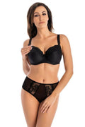 Soutien-gorge allaitement Teyli lingerie set noir matelassé armatures ajustables hauts tailleur femme