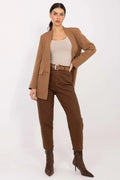jean mom femme taille haute stretch élasthanne polyester confortable fuselé coupe classique intemporel zip bouton poches arrière ceinture boucle