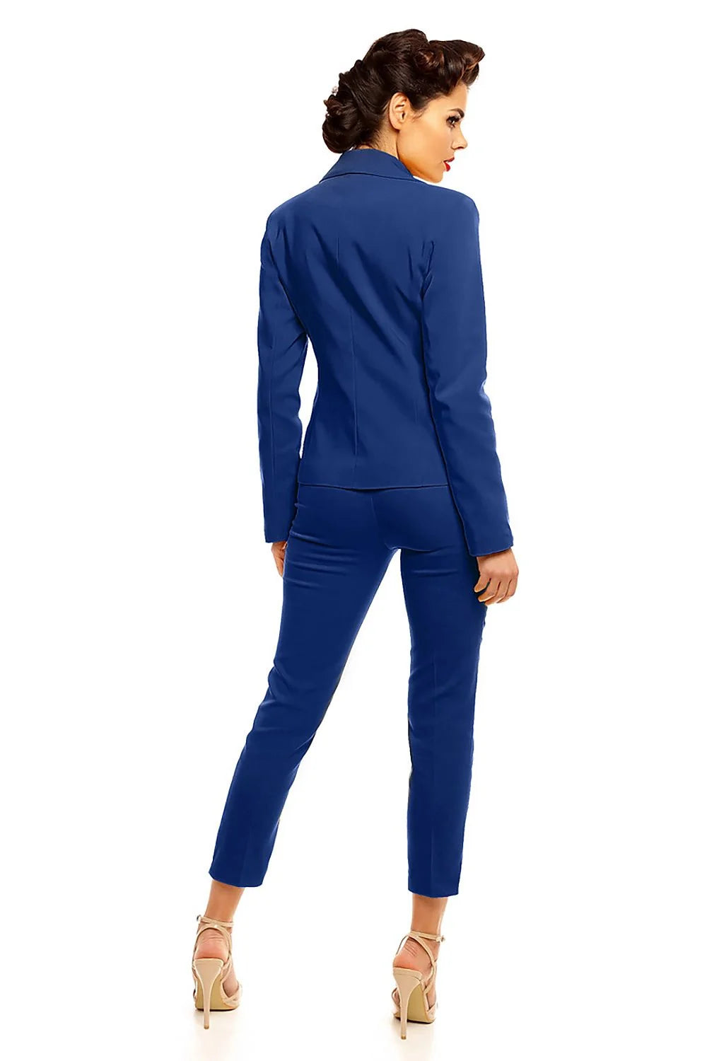 Pantalon femme en tissu lisse élégant pour look professionnel et sorties entre amis stylées