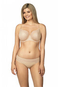 Ensemble lingerie femme coton élasthanne beige classique maintien discret confort quotidien tailles 38-48