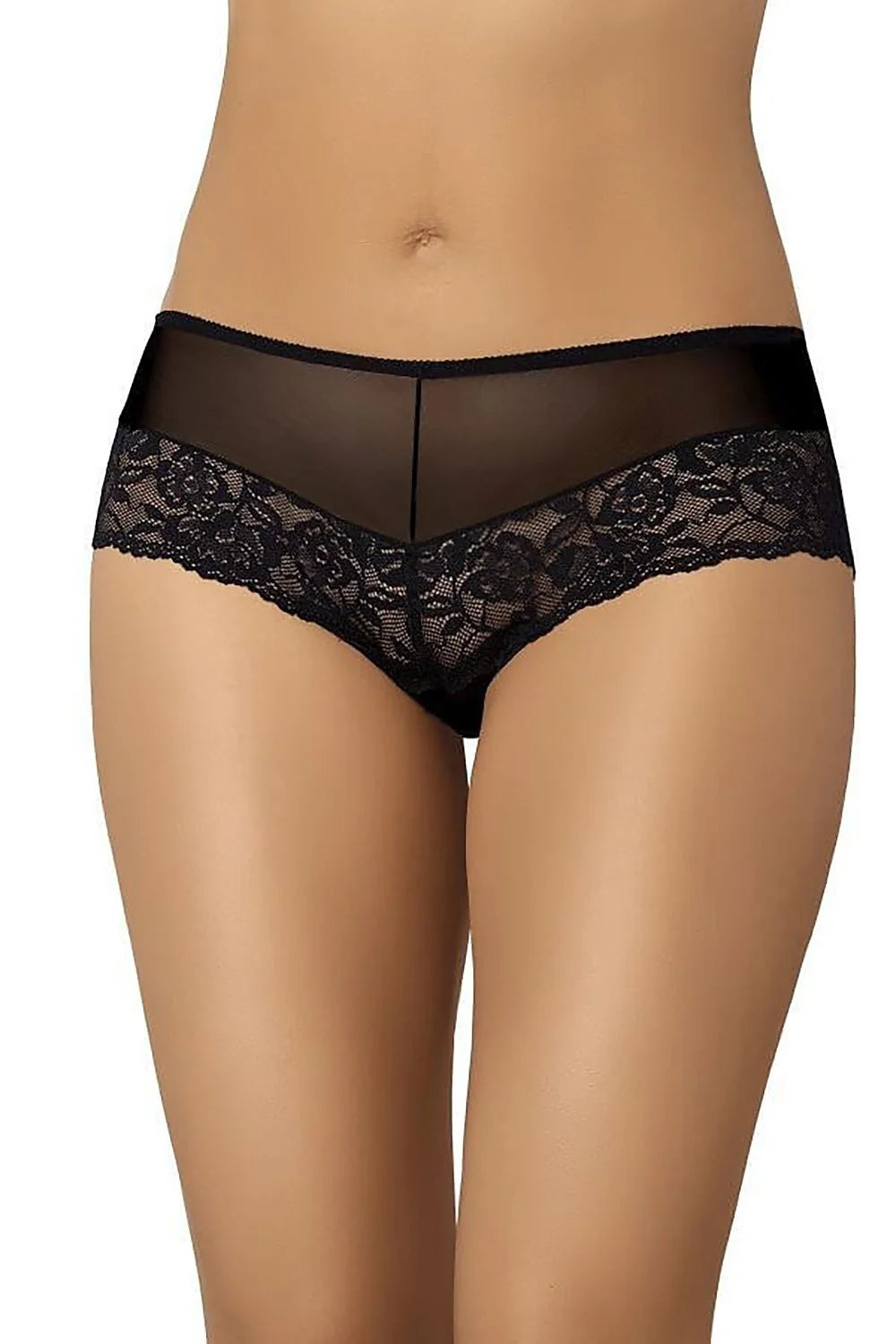 Shorts Teyli Mesh Lace Black Elegant Everyday Lingerie Nightwear Women