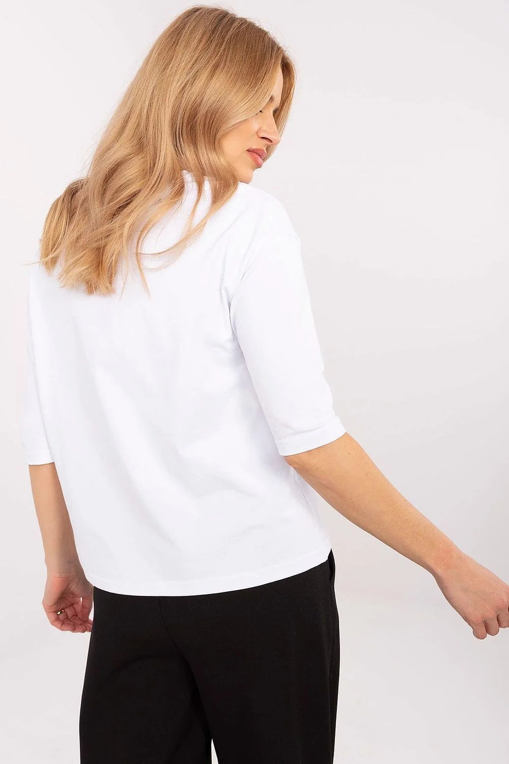 T-shirt femme style décontracté motif artistique cœur dentelle doré FREE SPIRIT Kind Heart coton respirant manches courtes ample
