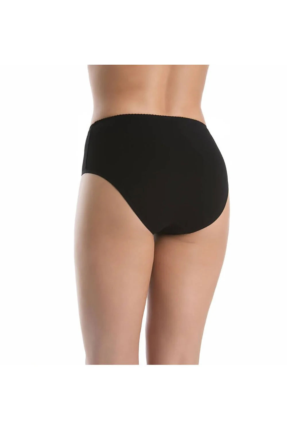 Ensemble de culottes en bambou noir高 taille haute confortable femme XS-3XL 3 pièces antibactérien antifongique