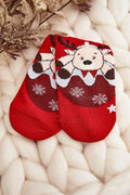 Chaussettes festives pour femmes style renne, Noel, coton, elasthanne, polyester, basse, coupe comfortable, idee cadeau Noel, mode hiver, style ludique