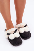 Pantoufles Step in style élégantes douillettes fourrure synthétique cuir synthétique femmes occasion détente intérieure design charmant
