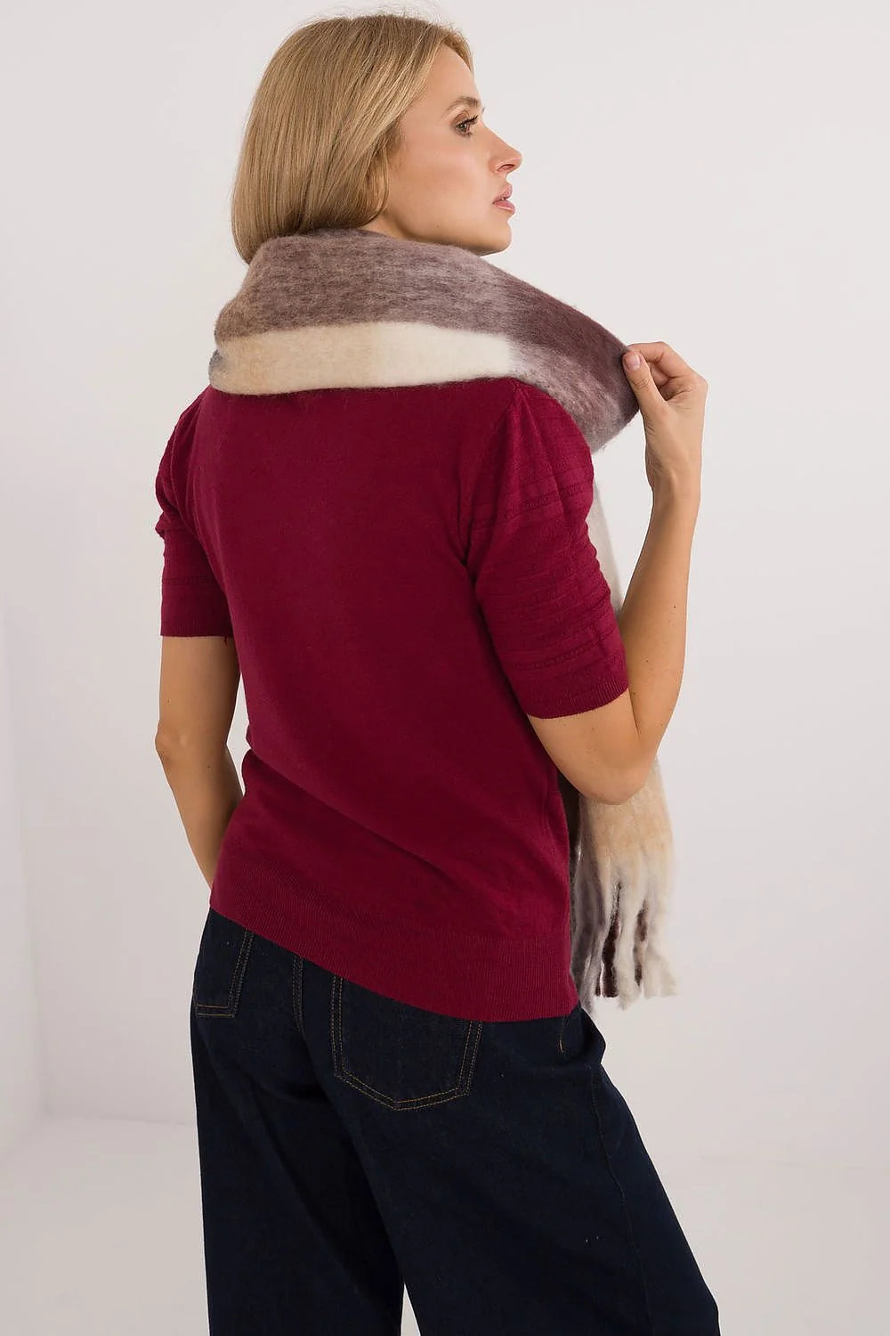 Écharpe classique pour femme à carreaux, luxueuse et douillette, idéale pour l'hiver, polyvalente et élégante