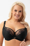 soutiengorge grande taille armatures bonnets emboîtants profonds maintien renforcé dentelle résille féminin bretelles larges réglables coutures plates respirant