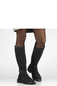 Bottes cuissardes daim naturel gris chic élégantes confortables idéales automne-hiver femmes modernes style classique