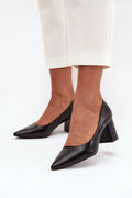 Escarpins talon large Step in style
