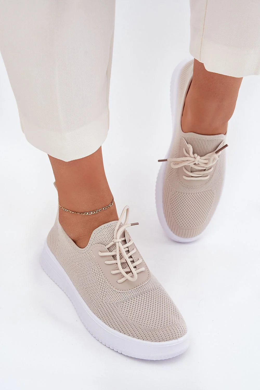 Chaussures de sport pour femmes style moderne confortable matériau textile plateforme facilité d'enfilage insole amovible activités quotidiennes