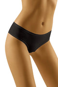 culotte femme coton lisse wolbar midi hipster noir microfibre seconde peau extensible respirante sans coutures elastique plat maintien confortable discret