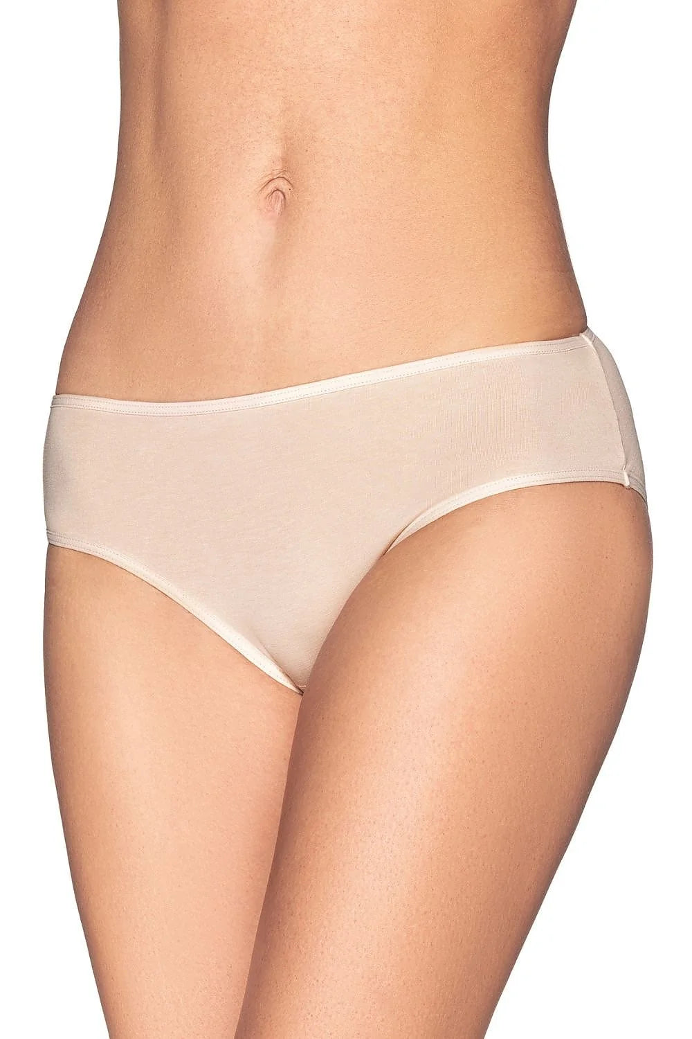 lot triple culottes femme bikini mihaut unis blanc beige noir coton doux extensible élastique maintien confortable oekotex polonais respirant