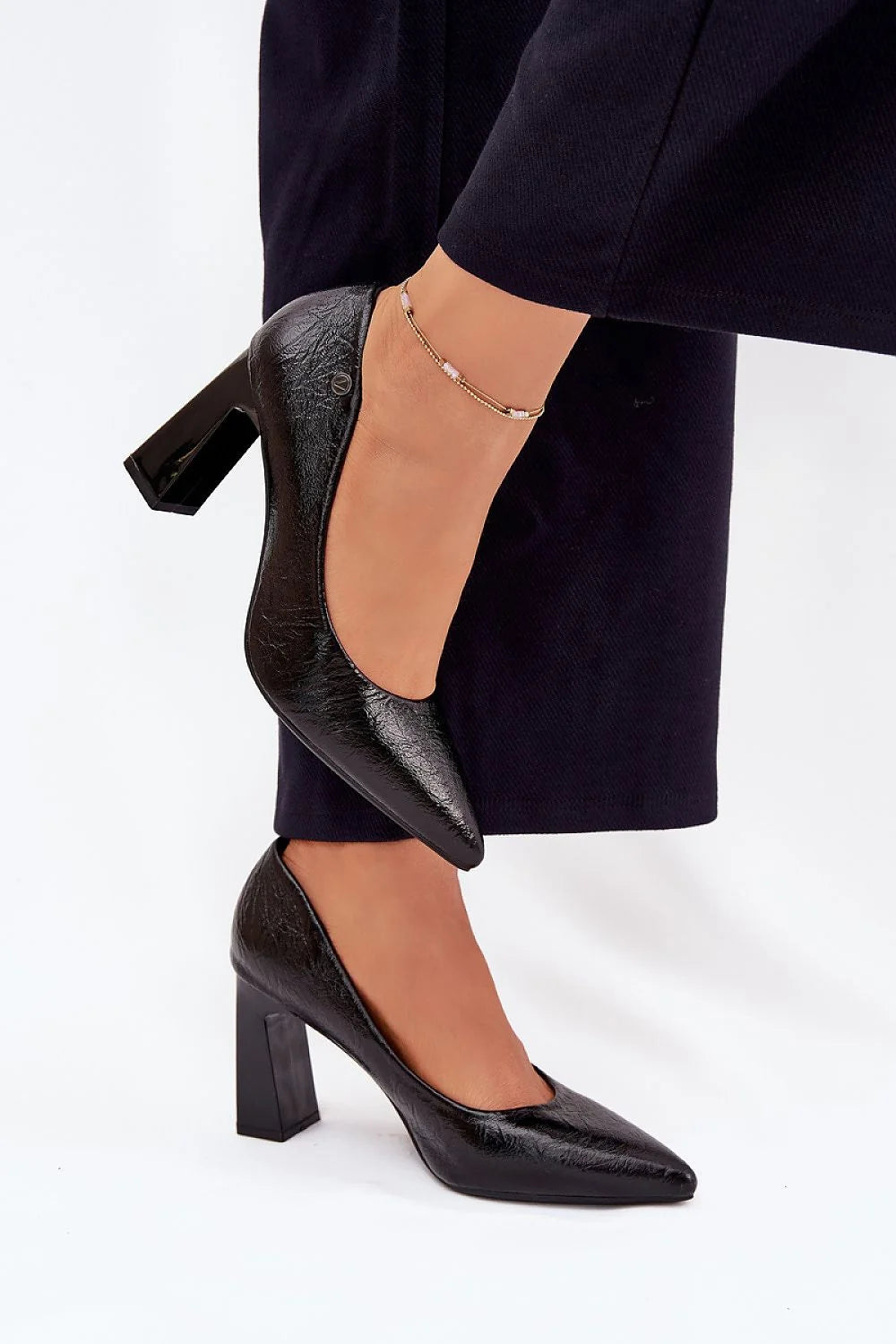 Escarpins talon large Step in style