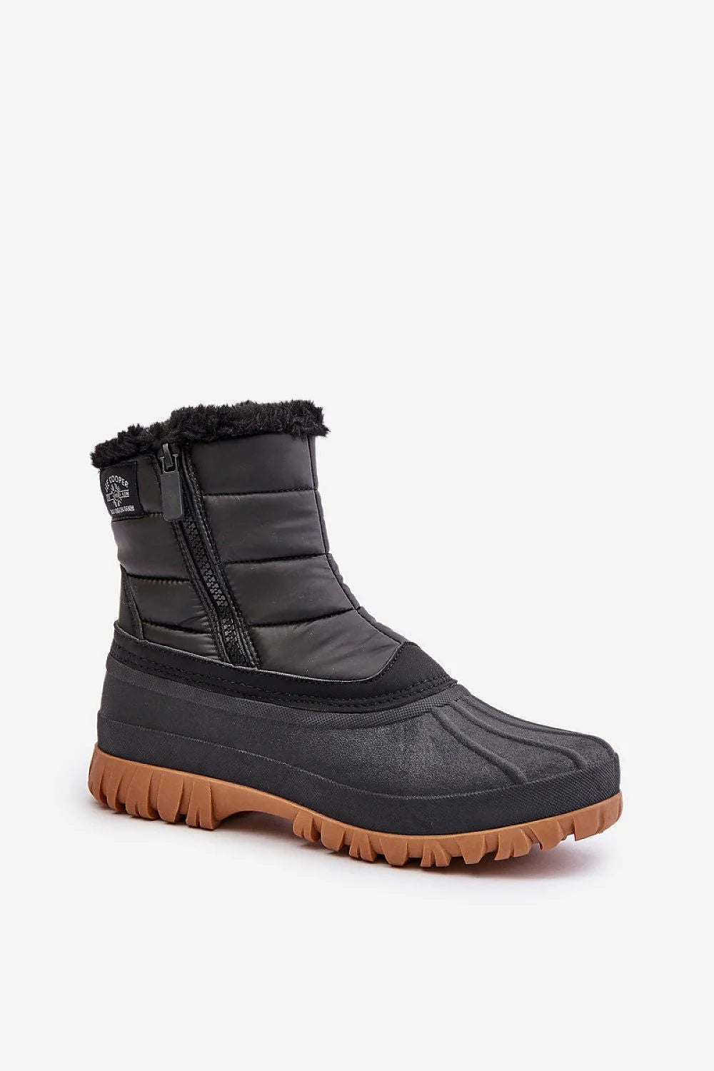 Bottes de neige Lee Cooper pour femmes design moderne fonctionnel hiver 2023 isolation thermique fourrure synthétique matelassé noir marron