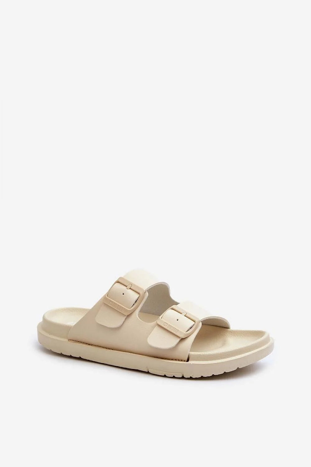 Sandales à bride femmes style moderne décontracté beige doux semelle épaisse confortable adjustable été 2023