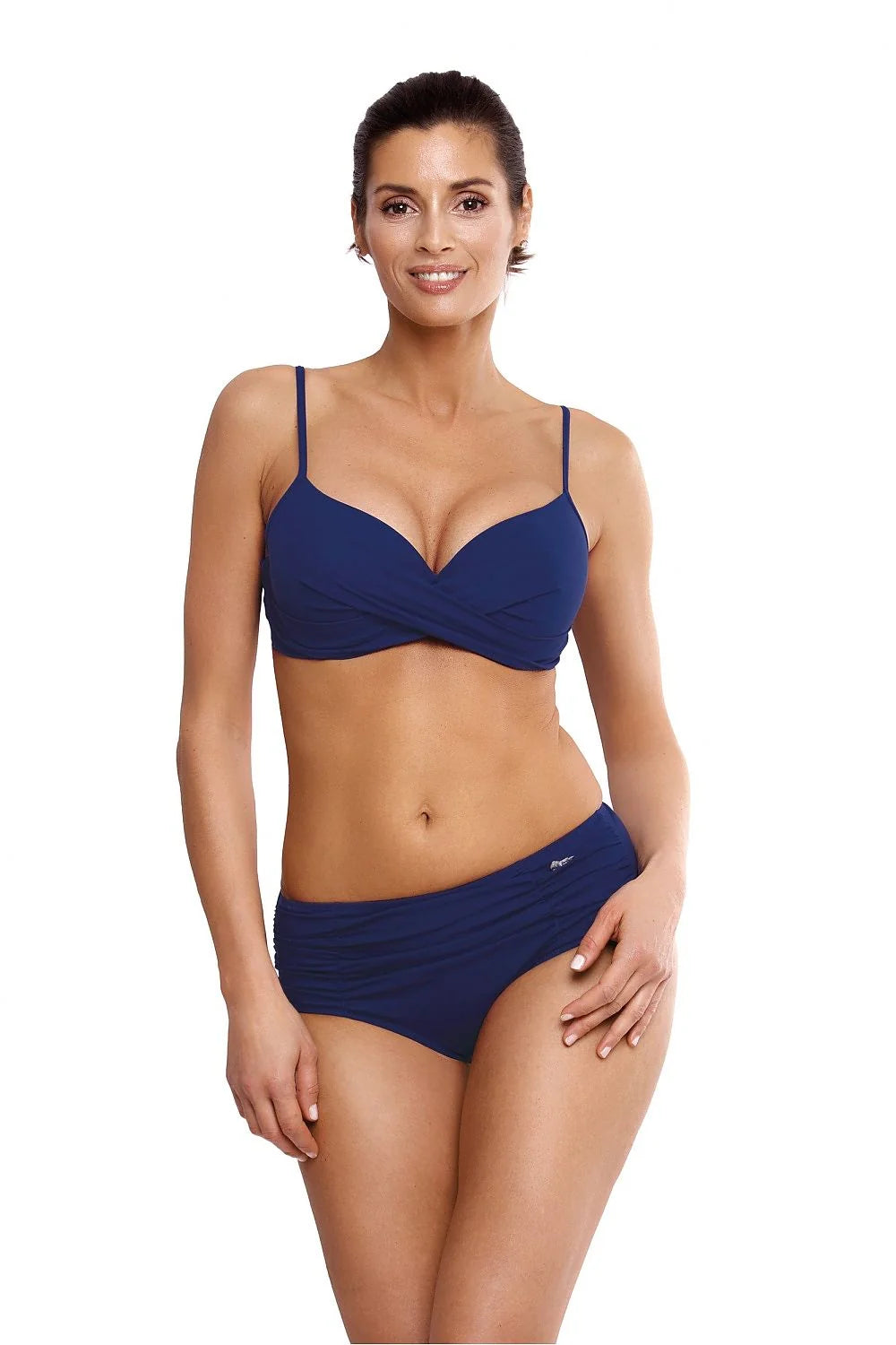 Maillot de bain deux pièces en tissu italien Sophie M-531 élégant confortable silhouette féminine plage