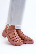 Sandales femmes plateforme design moderne matériaux haute qualité confort style été couleur douce collection été marque ZAXY vegan hypoallergénique recyclable