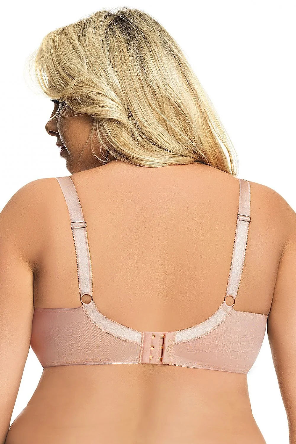 Soutien-gorge Gorsenia Soft à armatures nude rosé dentelle microfibre ajustables bijou中央 femme lingerie mode