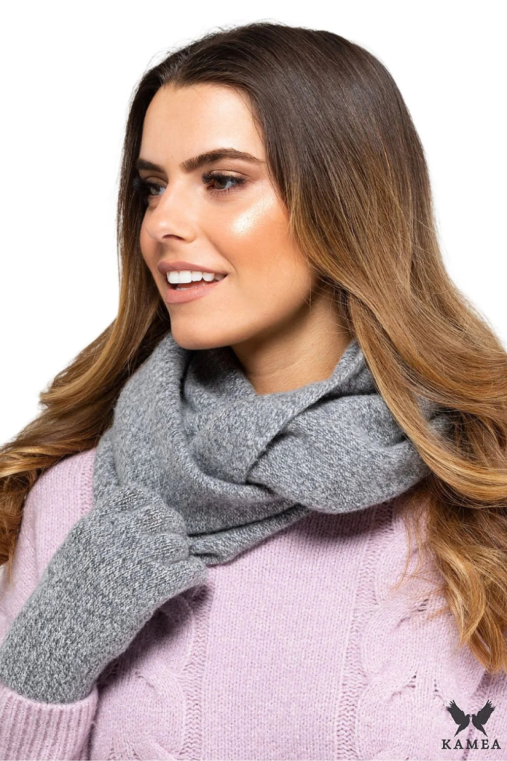 Gants Kamea en laine style élégant coupe intemporelle confort optimal couleurs pastel fabriqué en Pologne