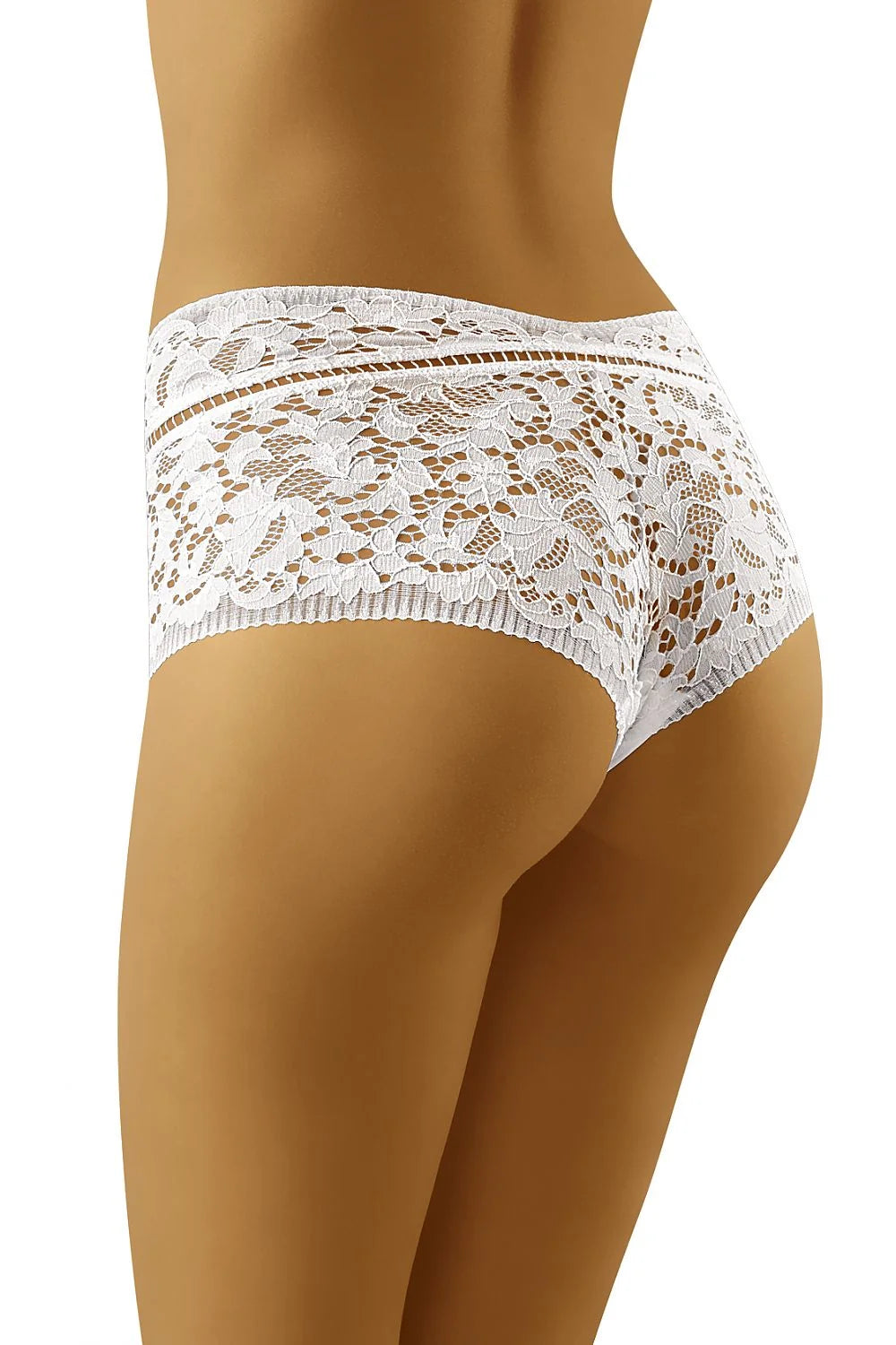 Culotte Wolbar femme dentelle élégance confort taille haute noire sous-vêtements féminins