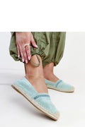 espadrilles femme été 2024 suédine bleu pastel semelle corde tressée caoutchouc bout fermé plates légères confortables brodées perles coutures visibles