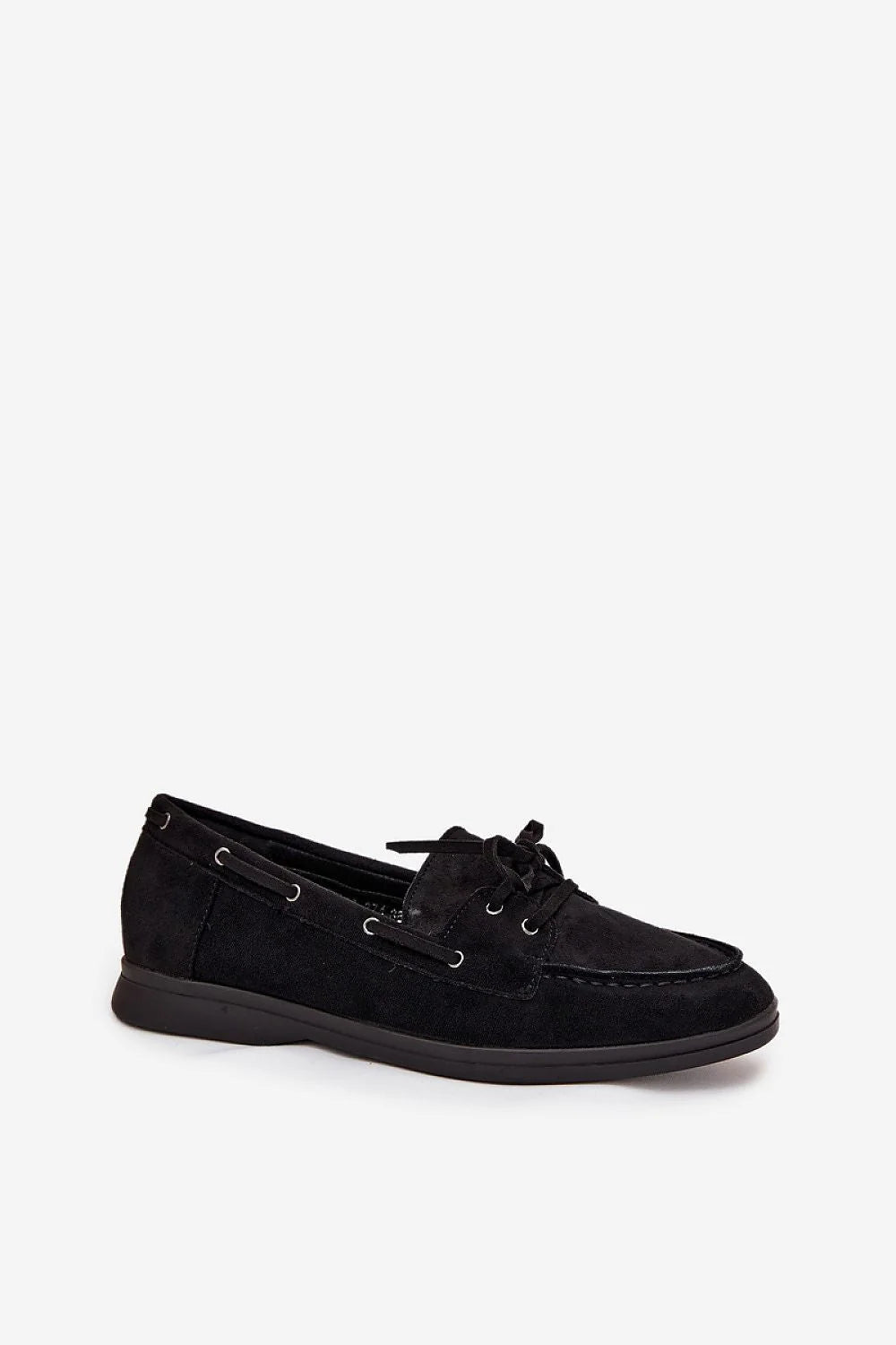 mocassins femme suédine douce confort quotidien semelle plate bout arrondi sangle avant tige élégant intemporel cuir écologique semelle intérieure synthétique