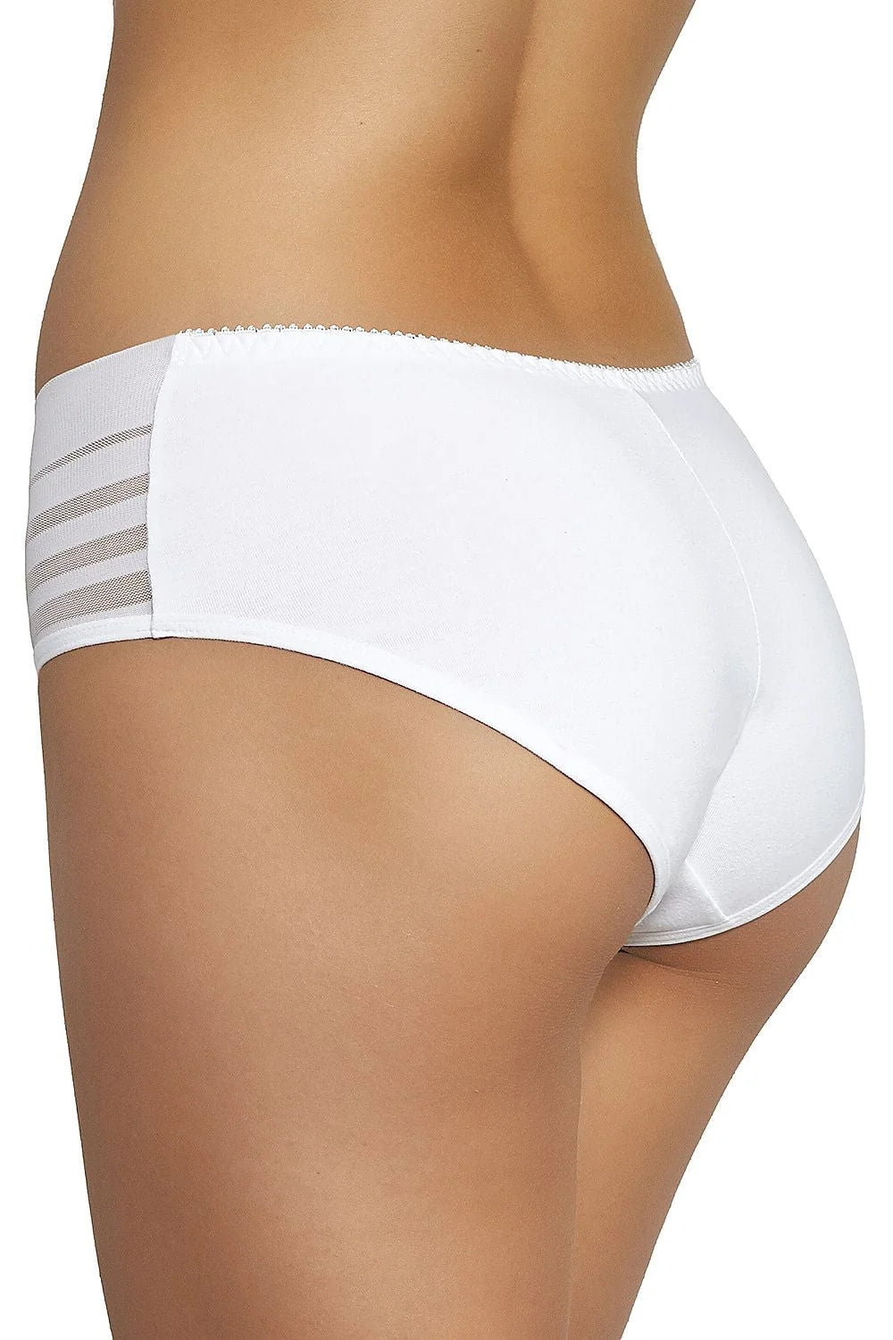Culottes Gabidar Femme Moderne Élégante Coupe Basse Tissu Doux Transparences Mesh Nœud Taille Confortable Mode Intime