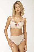 Soutien-gorge rembourré Unikat design floral lingerie femme taille haute support confortable maintien parfait