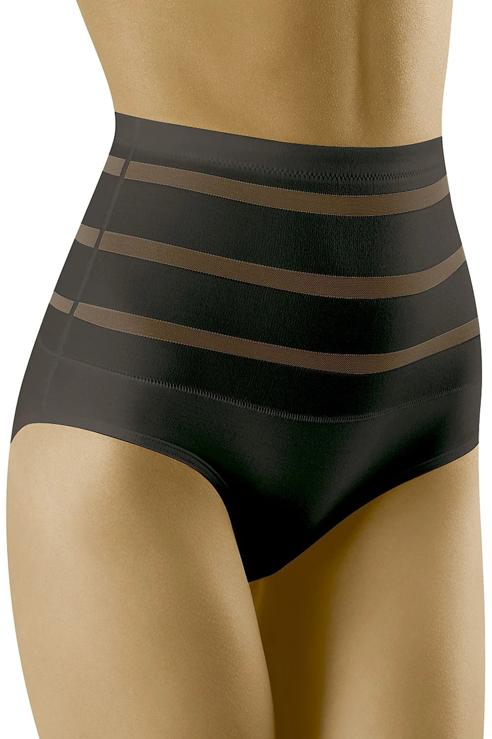 Wolbar culotte gainante taille haute sculptante ventre plat maintien ferme microfibre extensible respirant invisible coutures discrètes