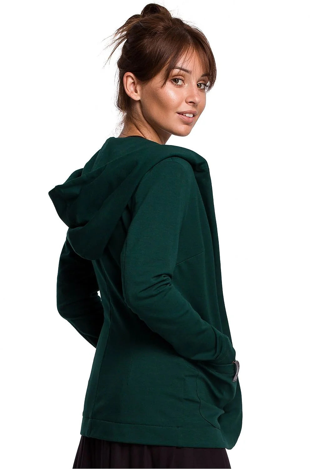 Blazer femme Be Wear design moderne coton élasthanne capuche poches larges tailles XS-XXL style casual élégant