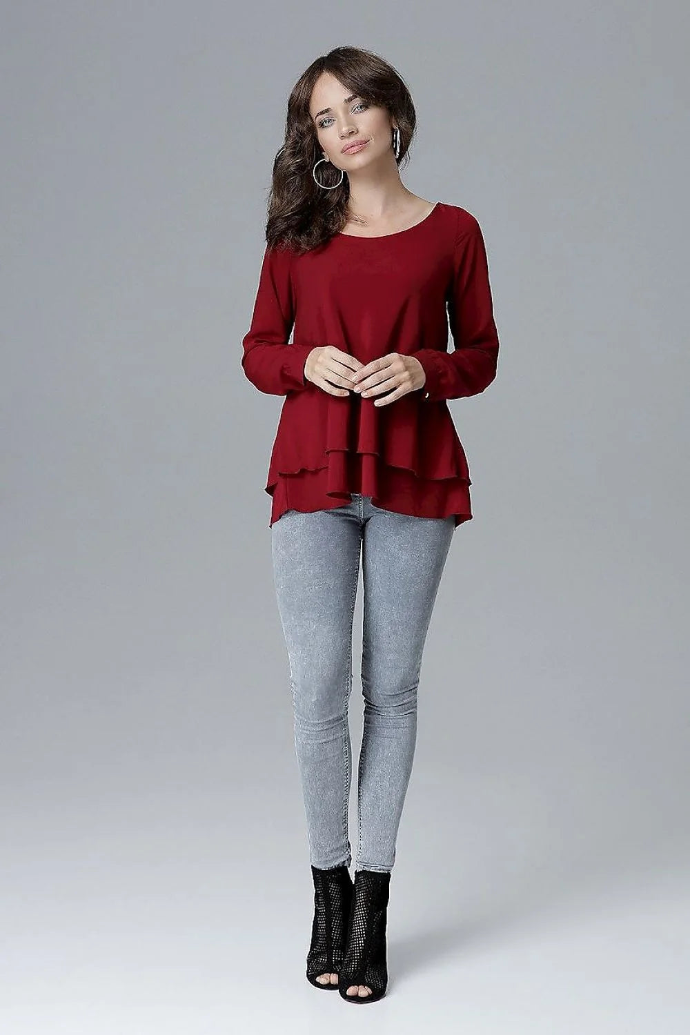 Chemisier Lenitif en Polyester Blanc Moderne et Confortable pour Tenue Décontractée Femme Style Urbain