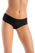 culottes brésiliennes Teyli noir hipster taille basse sans couture invisible microfibre extensible élasthanne seconde peau confortable