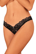 String sexy féminin élégant dentelle noire ajusté Femme occasion romantique lingerie raffinée coupe audacieuse confort support modéré