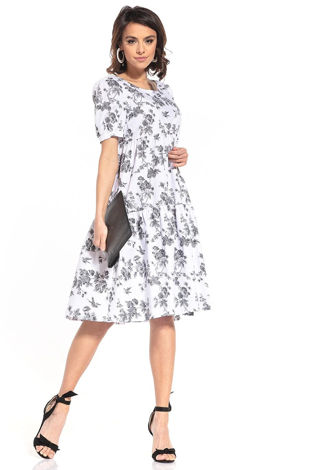 Robe camouflage coton décontractée élégante manches courtes urbain confortable tendance pour femme style unique