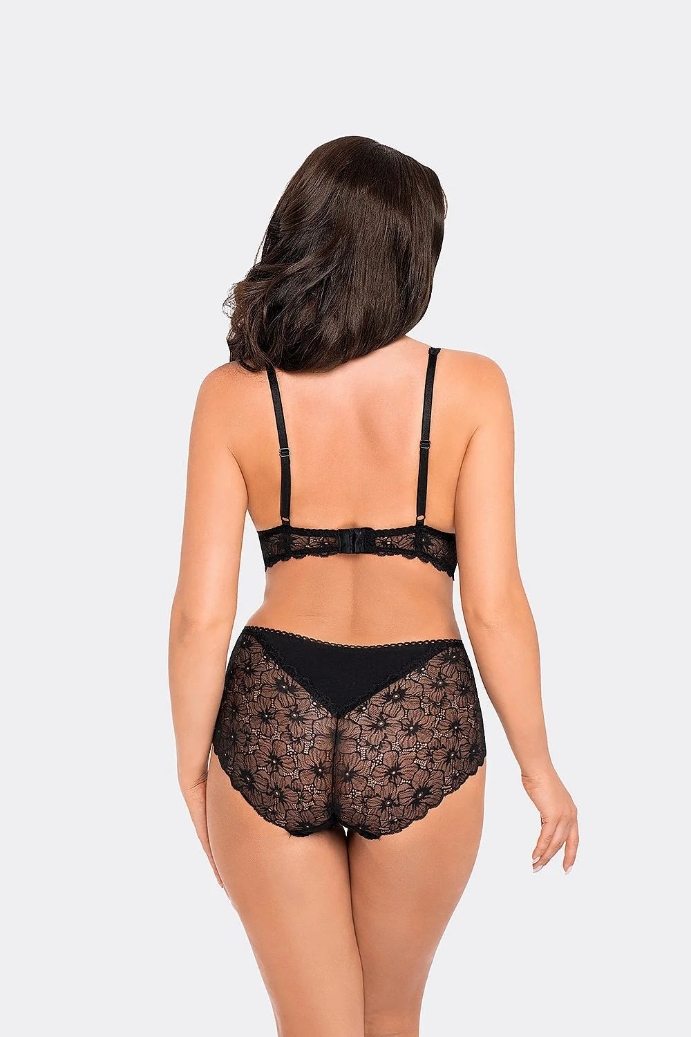 Culottes Babell en coton dentelle taille haute pour femmes élégance romantique lingerie féminine mode intemporelle