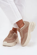 baskets femmes plateforme massive cuir suédé écologique fourrure mouton zircons lacées ajustement parfait doublure polaire chaleur semelle intérieure amortissante