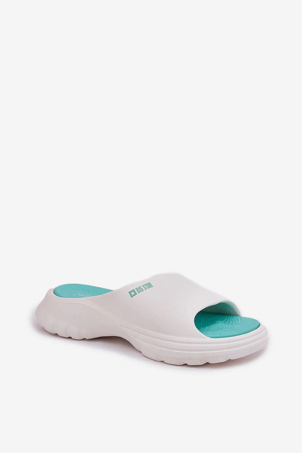 Sandales femmes design moderne confort style décontracté été matériau léger semelle épaisse blanche vert menthe