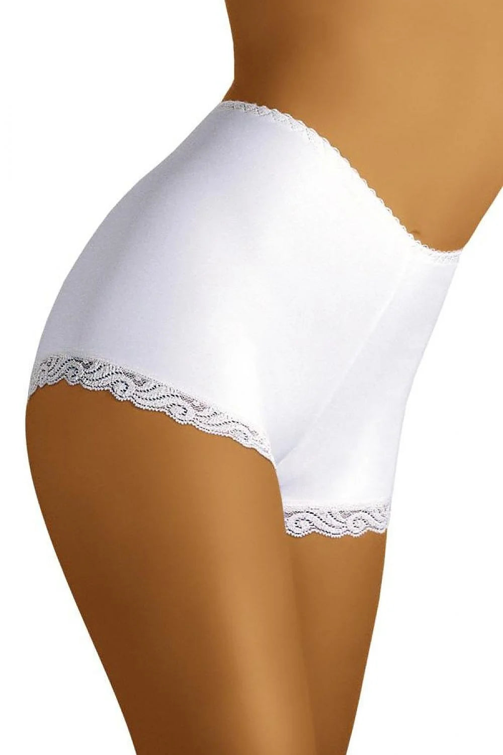 Culottes hautes féminines dentelle élasthanne polyamide taille haute ajustable maintien optimal femmes occasion quotidienne
