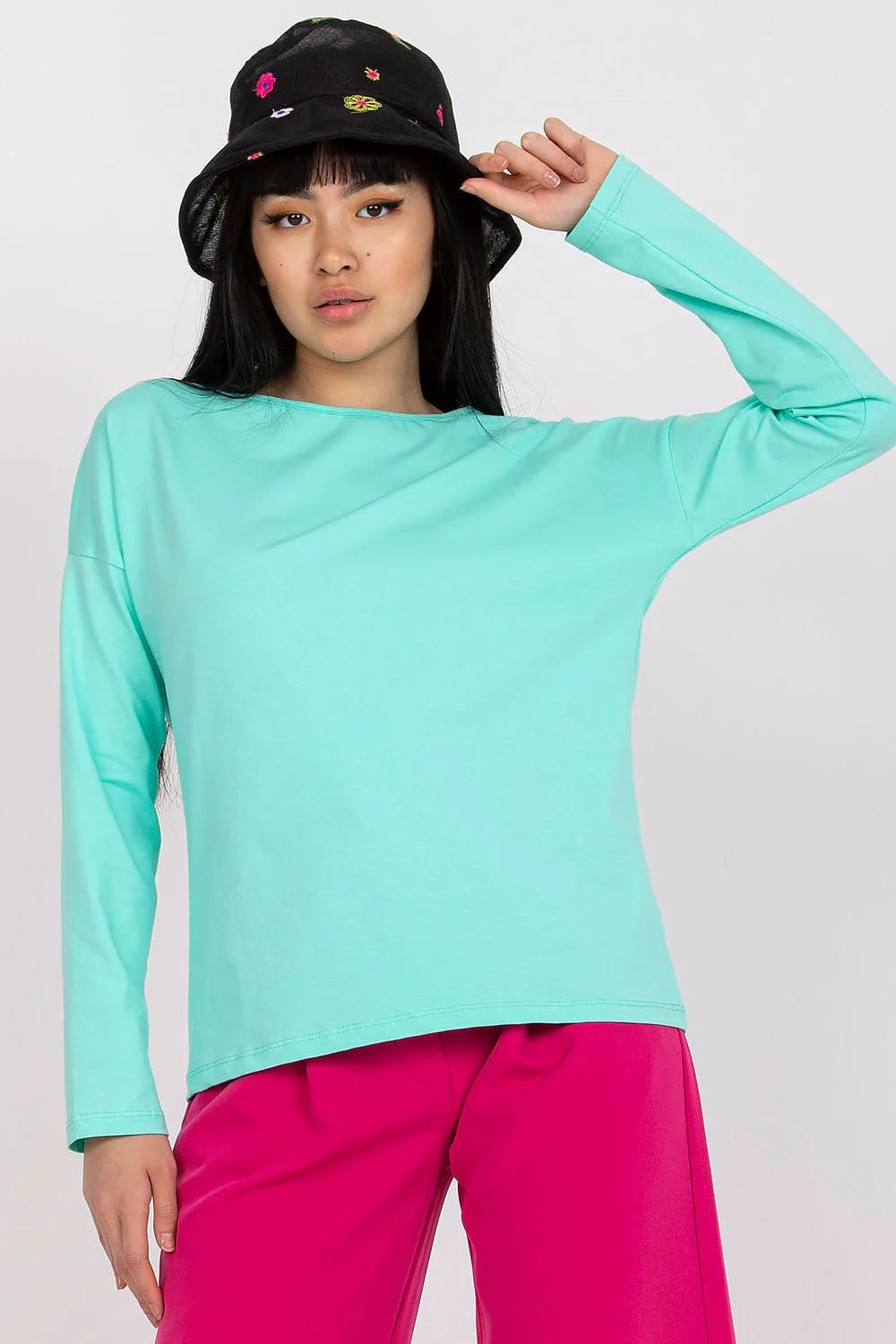 Chemisier ajusté coton élasthanne taupe moderne élégant manches longues nœud central pour femme tendance