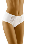 Culottes dentelle asymétrique haut de taille élégance moderne confort femme romantique chic occasions spéciales