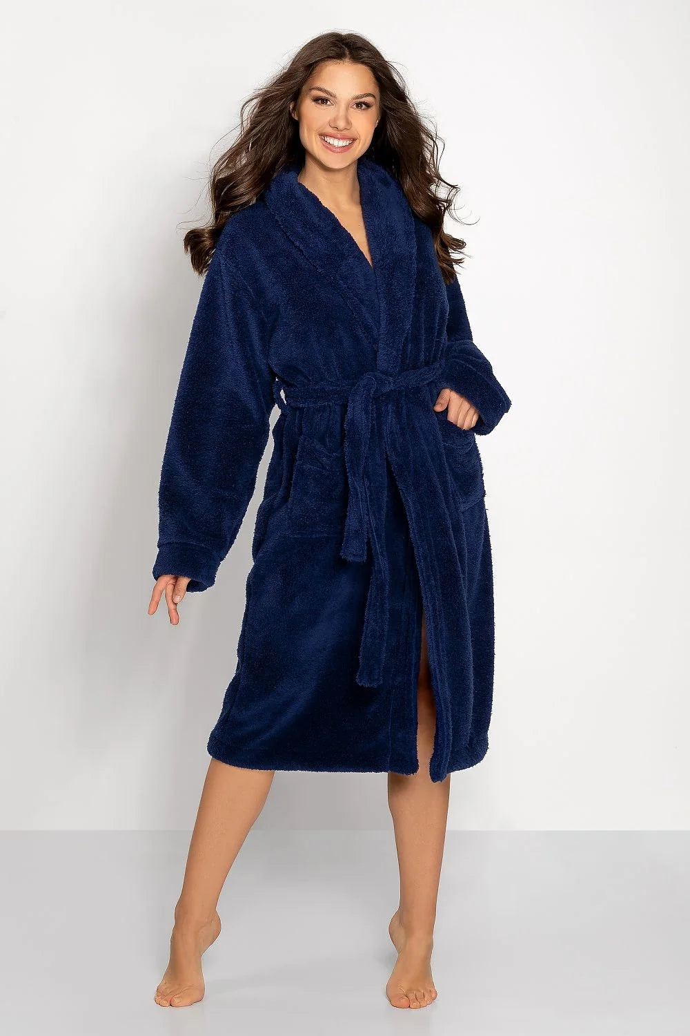 Robe de chambre pour femme confort élégance matériau doux style intemporel certificat OEKO-TEX Standard 100 peignoir femme