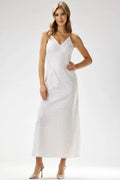 Robe longue élégante soirée velours paillettes encolure V bretelles fines dos nu occasions spéciales femmes