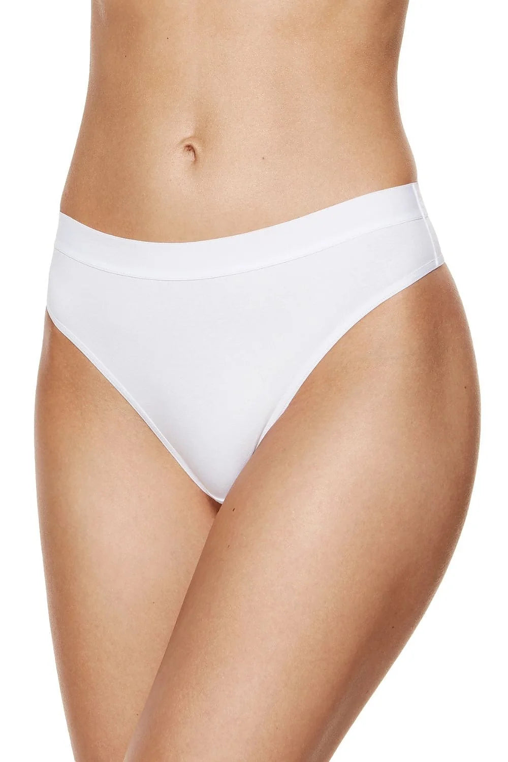 pack trois strings coton coupe ajustée taille basse échancrée dos minimal maintien large bande élastique confortable quotidien gousset oekotex certifié