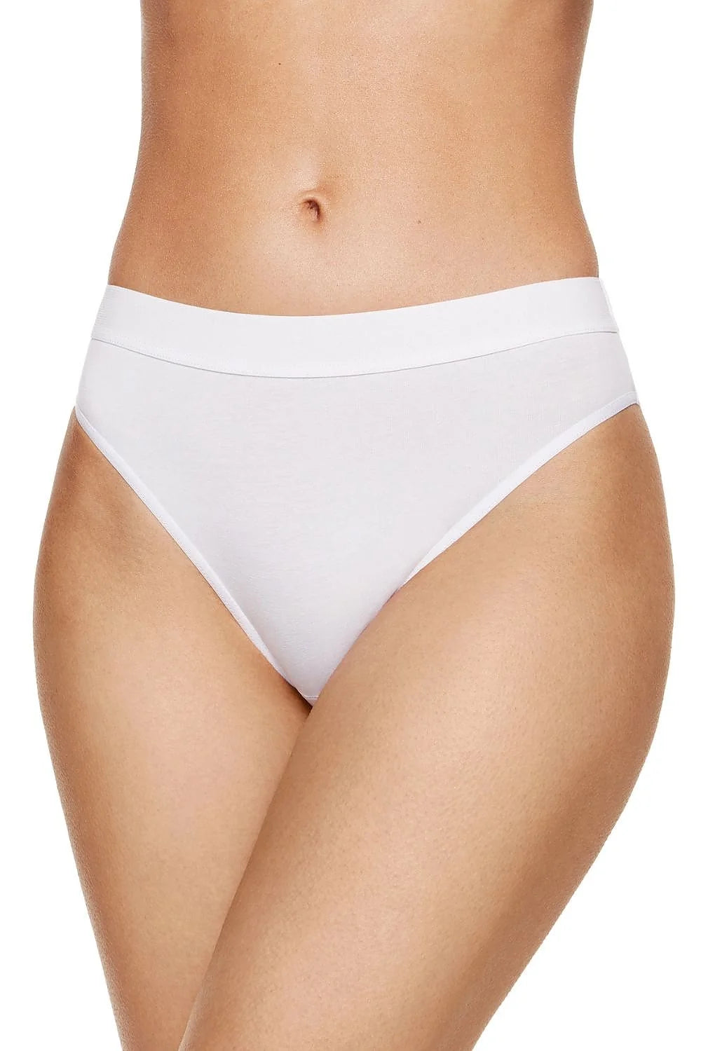 lot trois culottes coton 95 elasthanne 5 bikini taille moyenne échancrée allonge jambes valorise fesses bande elastique maintien confortable invisible