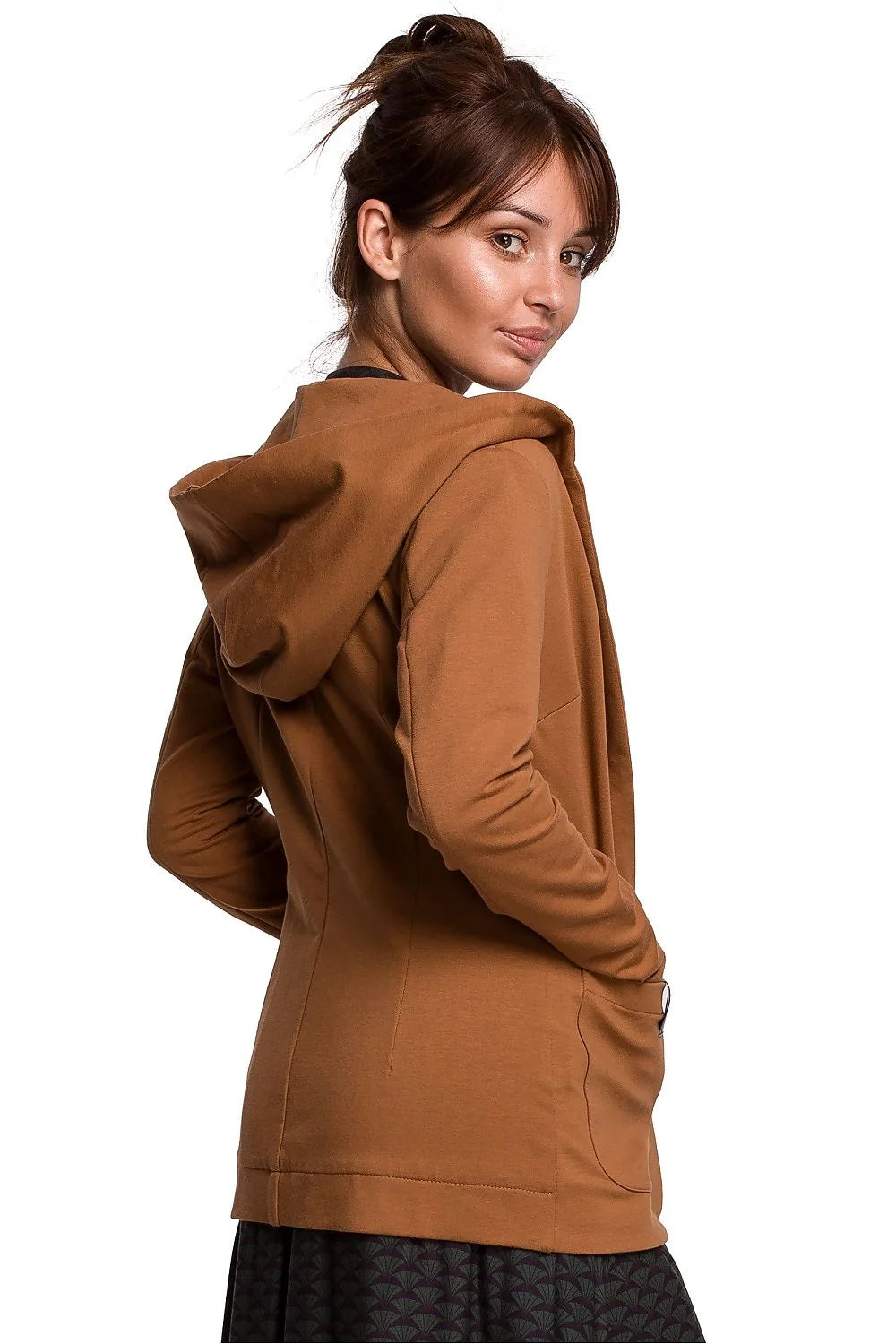 Blazer femme Be Wear design moderne coton élasthanne capuche poches larges tailles XS-XXL style casual élégant
