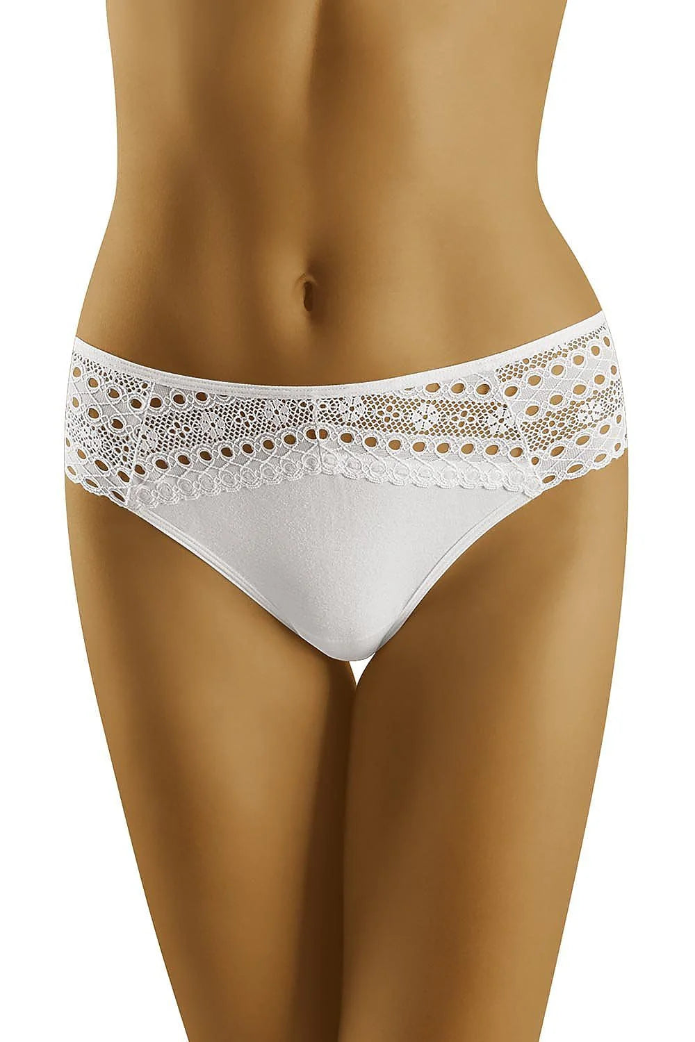 Culotte en coton dentelle ajourée noire élégante coupe midi confortable femme allure moderne sexy