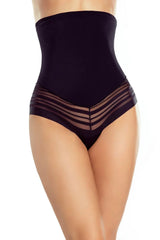 culotte body sculptant taille haute femme noir microfibre extensible maintien optimal confort effet amincissant galbe silhouette invisible